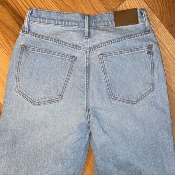 Madewell The Perfect Vintage Straight Jean NWT distressed B18 - Picture 11 of 11